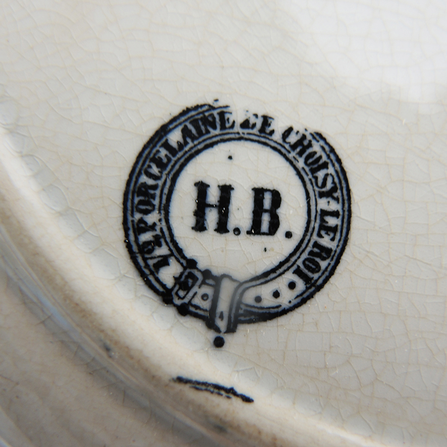 Ancienne Assiette Parlante HB Choisy Le Roi - Le Cable Transatlantique - Image 3