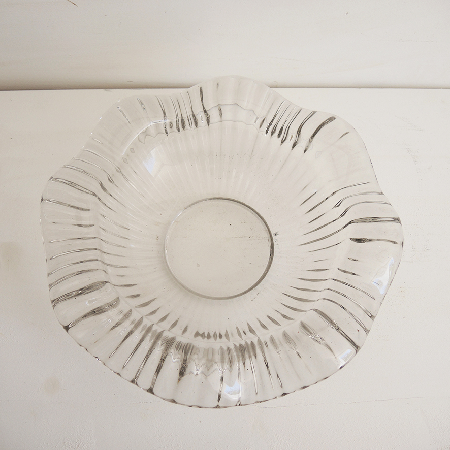 Ancienne Grande Coupe en Cristal ou Verre - Image 3
