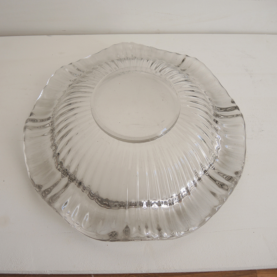 Ancienne Grande Coupe en Cristal ou Verre - Image 2