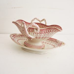 Ancienne Saucière Creil & Montereau - Flora Rocaille