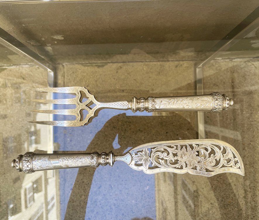 Anciens Couverts à Poisson de Style Louis XVI - Julien Brest - Image 4