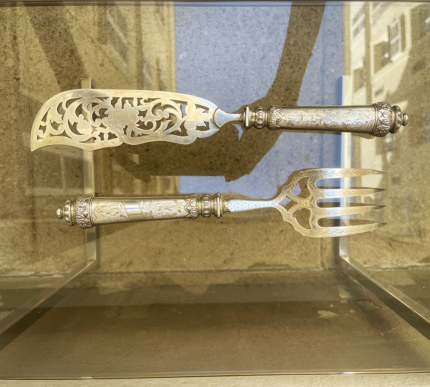 Anciens Couverts à Poisson de Style Louis XVI - Julien Brest - Image 3