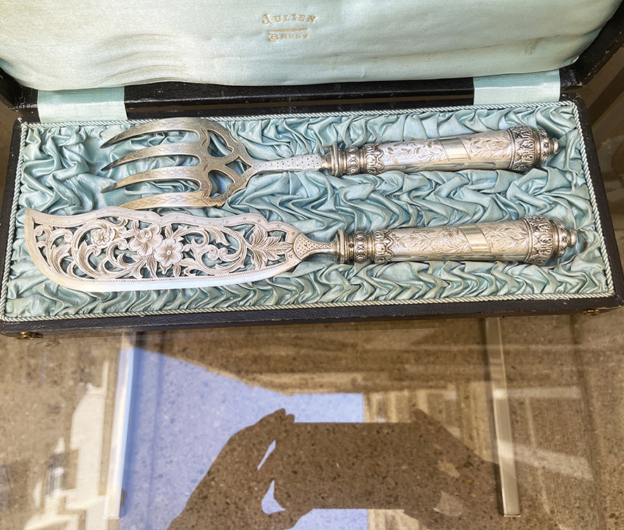 Anciens Couverts à Poisson de Style Louis XVI - Julien Brest - Image 2