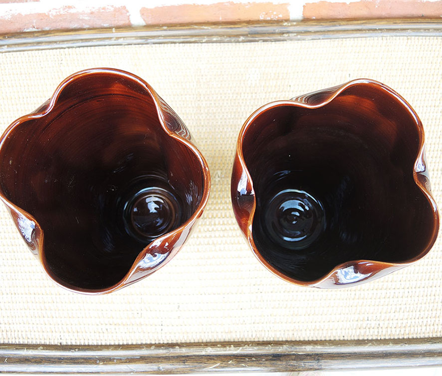 2 Anciens Vases en Céramique de Vallauris – Image 4