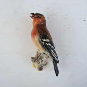 Ancienne Figurine Oiseau en Céramique
